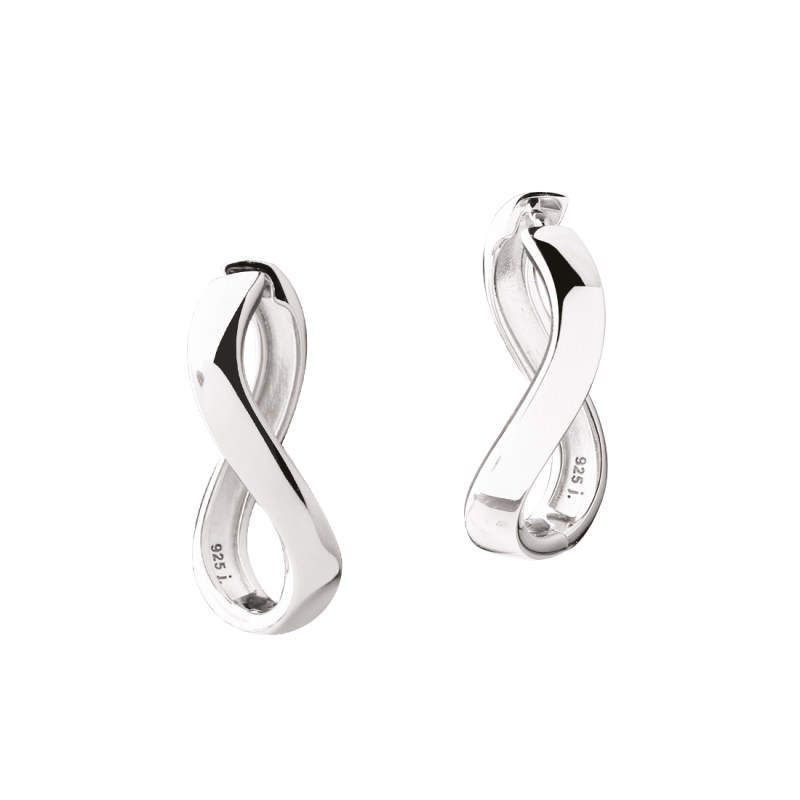 Forever Hoop Big  Silver
