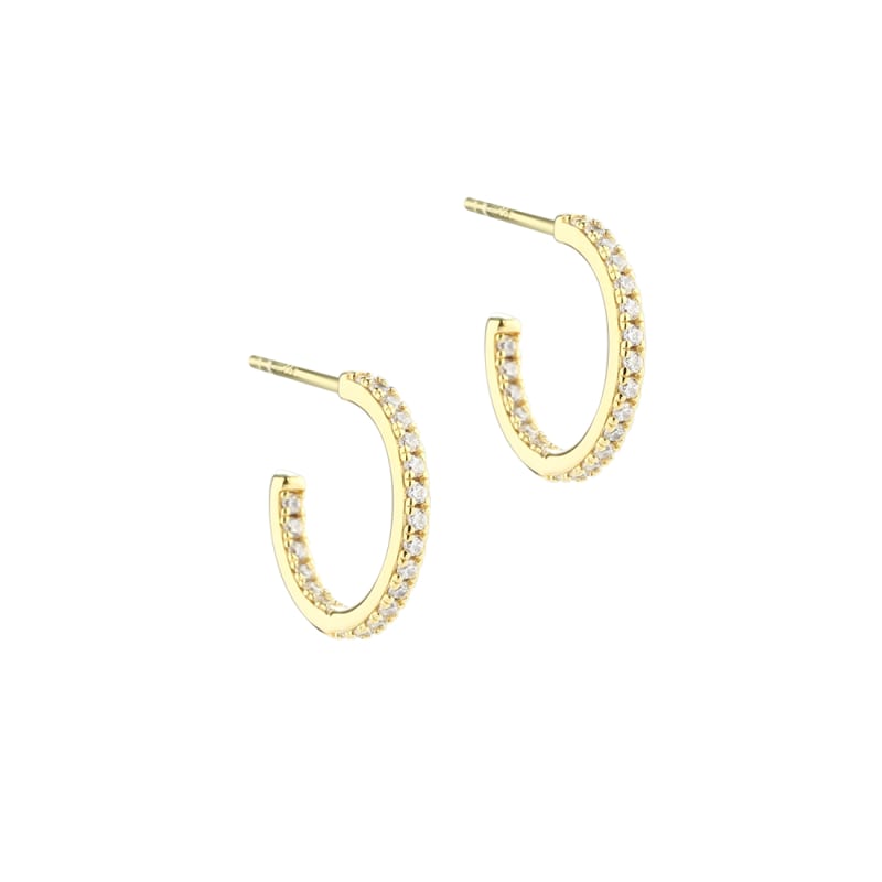Daphne Hoop Small  Golden