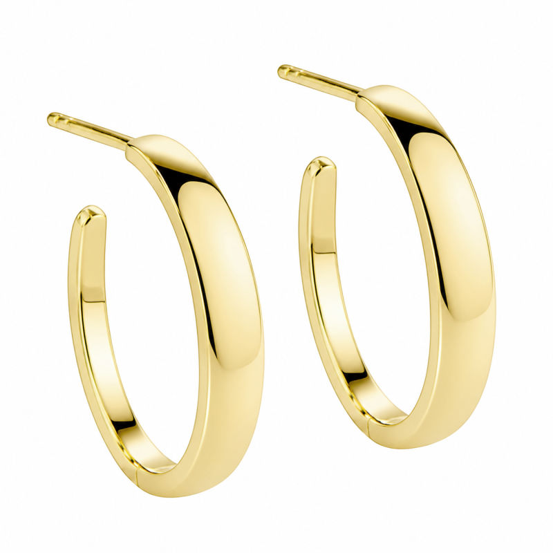 Bb Hoop Shiny Small 20 Mm Golden