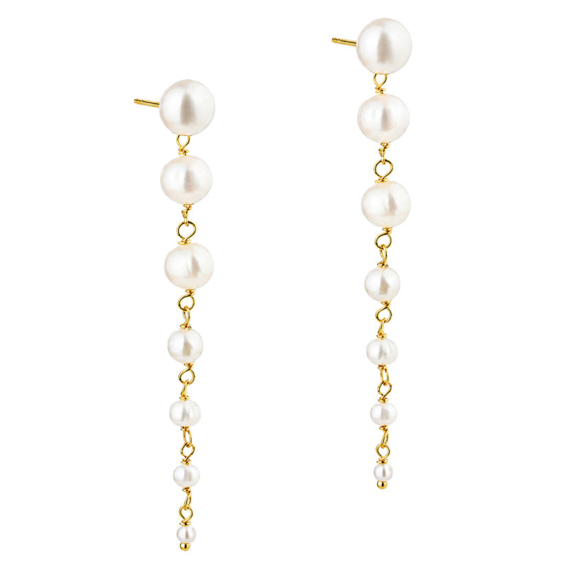 Ghita Long Earring Golden