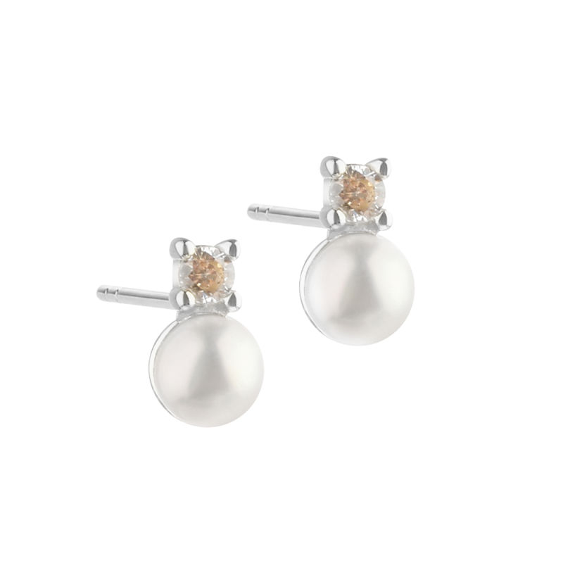 Darling Bubbels Earstud Silver
