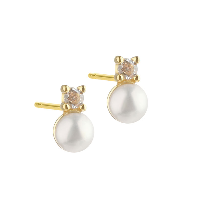 Darling Bubbels Earstud Golden
