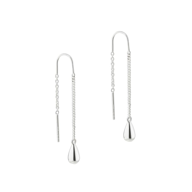 Shiny Drop Earthread  Silver