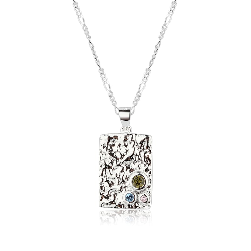 Mess Necklace  Silver