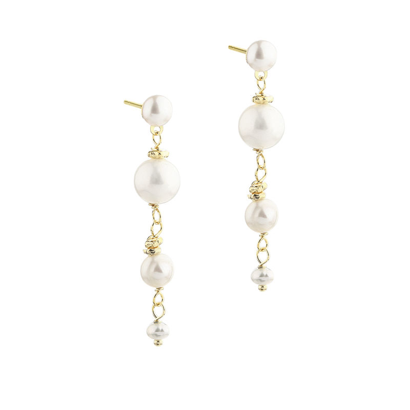 Ghita Short Earring  Golden