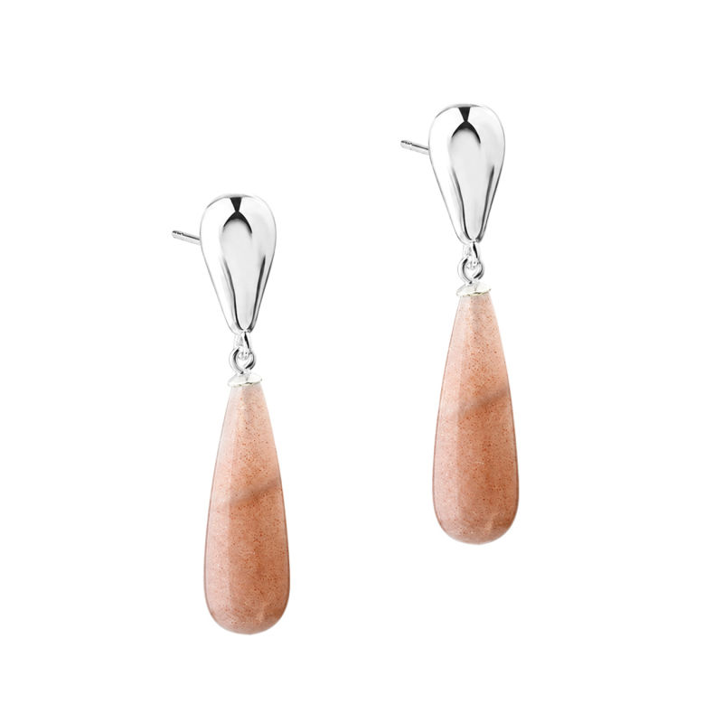 Sunella Long Drop  Silver