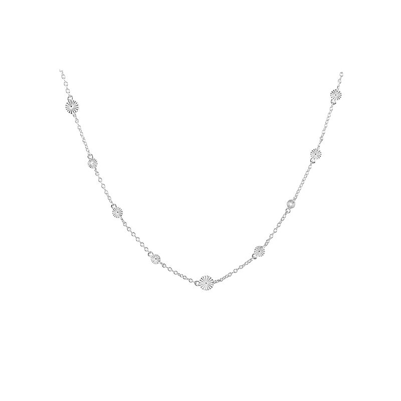 Line Necklace  Silver