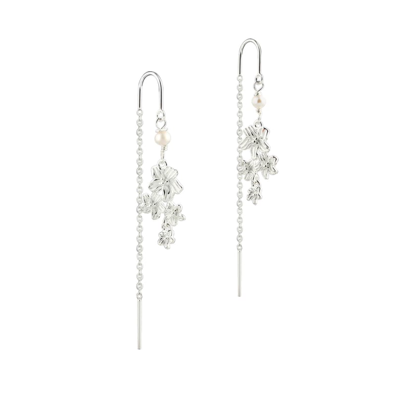 Jasmin Pearl Earthread  Silver