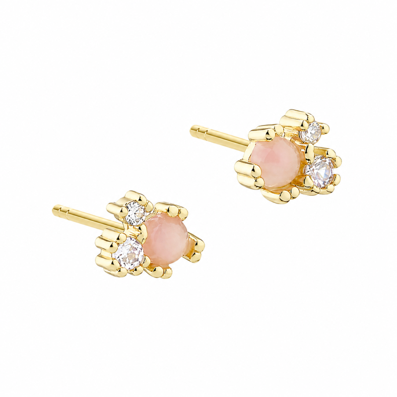 Costa  Rose Earstud  Golden