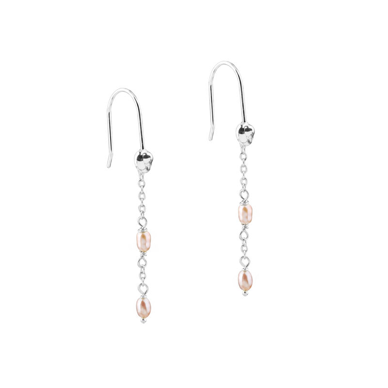 Costa Snail Earhook  Silver