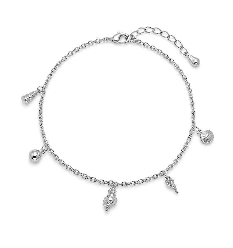 Costa Anklet  Silver