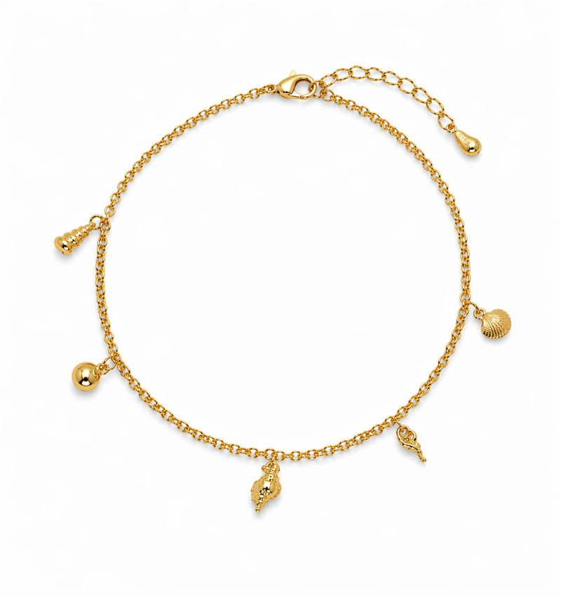 Costa Anklet  Golden