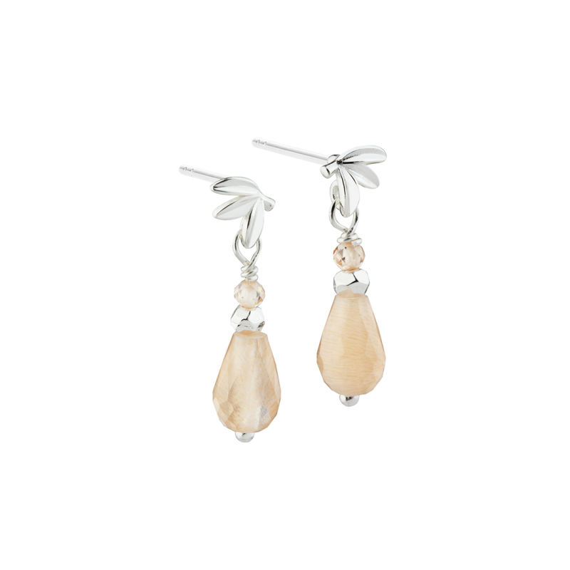 Meadow Rose Earring  Silver