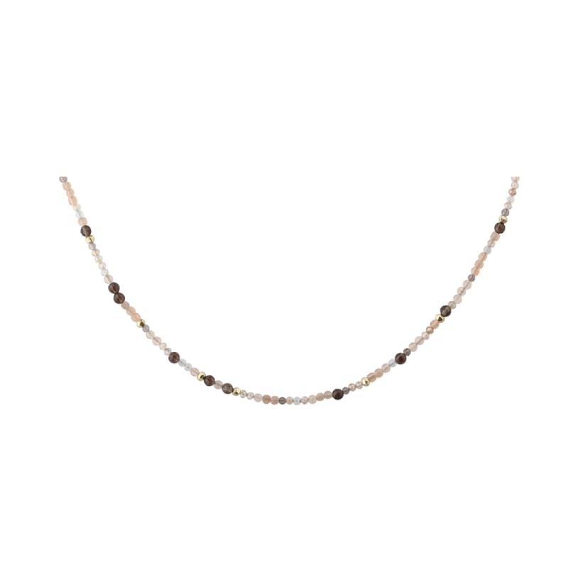 Meadow Rose Necklace  Golden