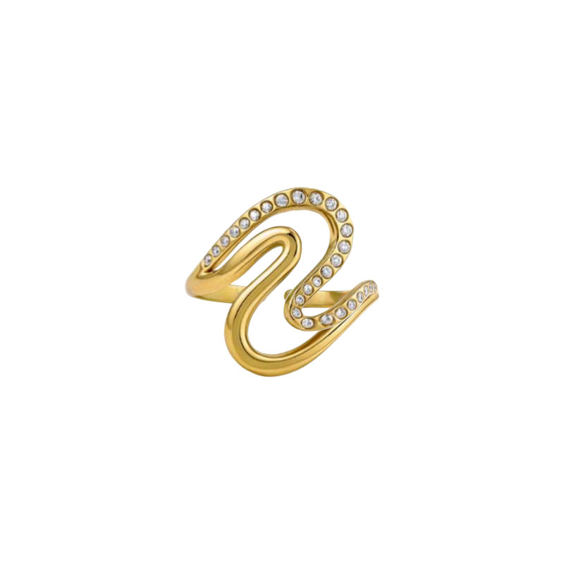 Claire Wavy Ring - 60   Bay