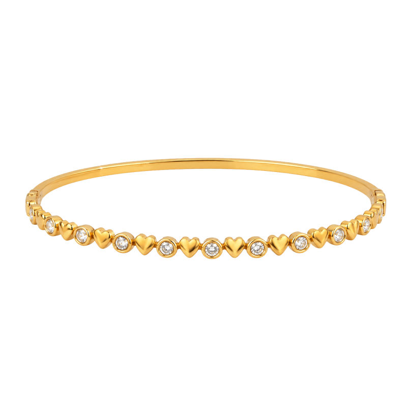 Stellar Heart Bangle  Bay
