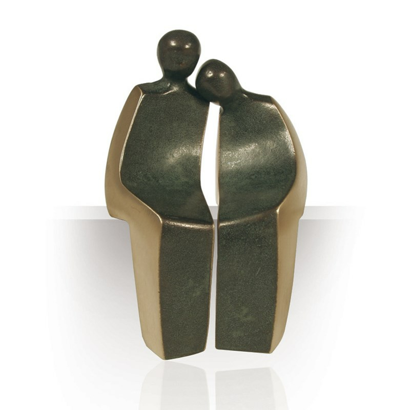 Bronzefigur Drømme Par 19 Cm Gaveide 1795- Kr Figur Symboliserer Kærlighed Par