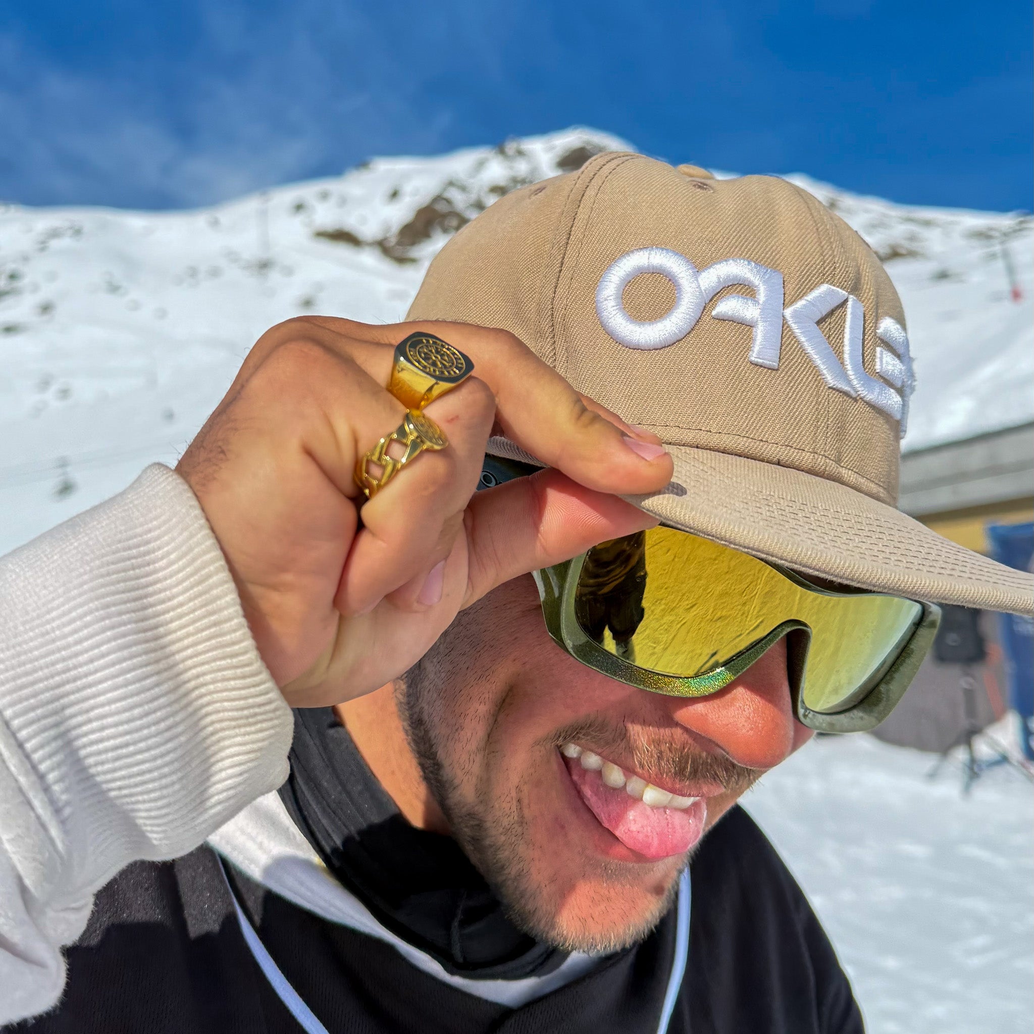 Vegvisir Chain Signet Ring Guld - Str 6 - Herre - Northern Legacy