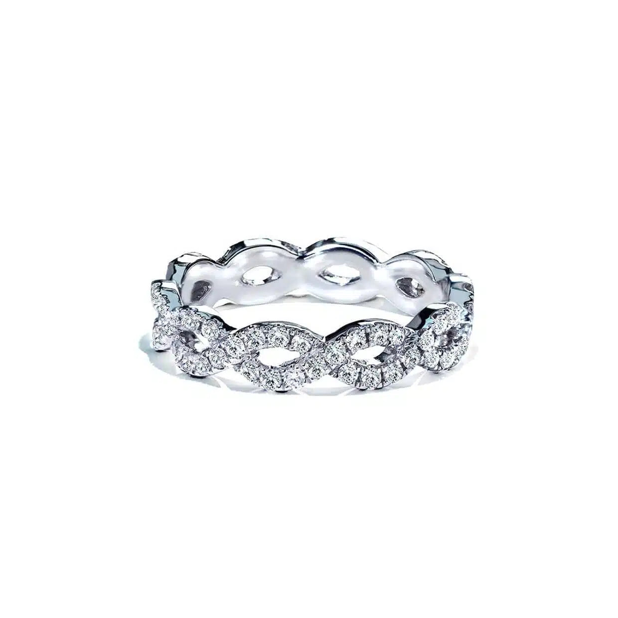 Oxford Eternity Twist Alliancering - 48