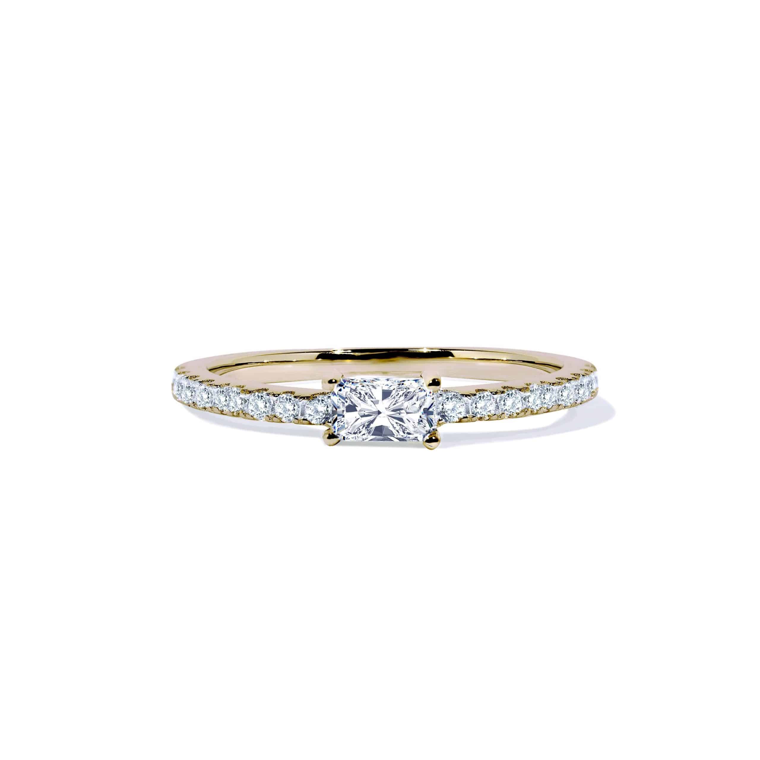 Oxford Loveable Radiant Ring I Forgyldt Sølv - 48