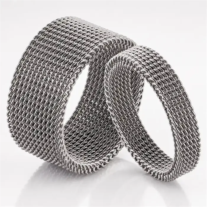 Nett Steel Forlovelsesring